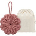 Rgdwn Chenille Loop Rosette Bath Ball Dusty Rose - Product view